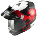 Casque Arai TOUR-X5 Print - rouge | Oxmoto