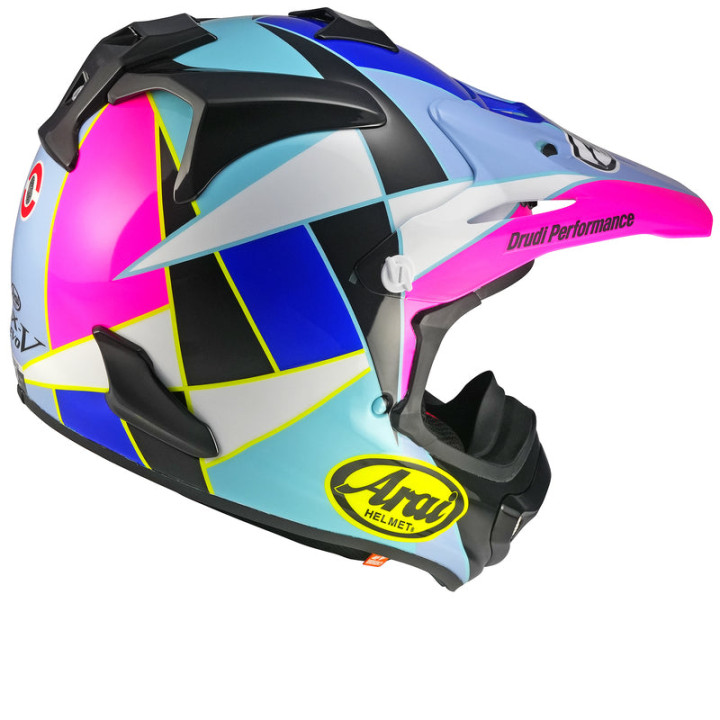Casque Arai MX-V EVO Peak - multicolor | Oxmoto