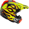 Casque Arai MX-V EVO - Flame Yellow | Oxmoto