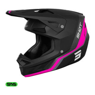 Casque SHOT speed atomic rose 2026 | Oxmoto