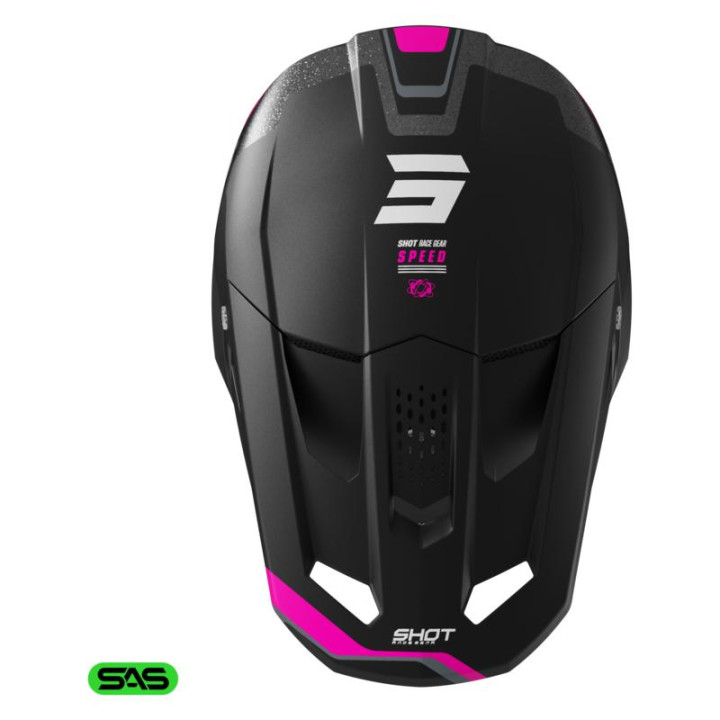 Casque SHOT speed atomic rose 2026 | Oxmoto