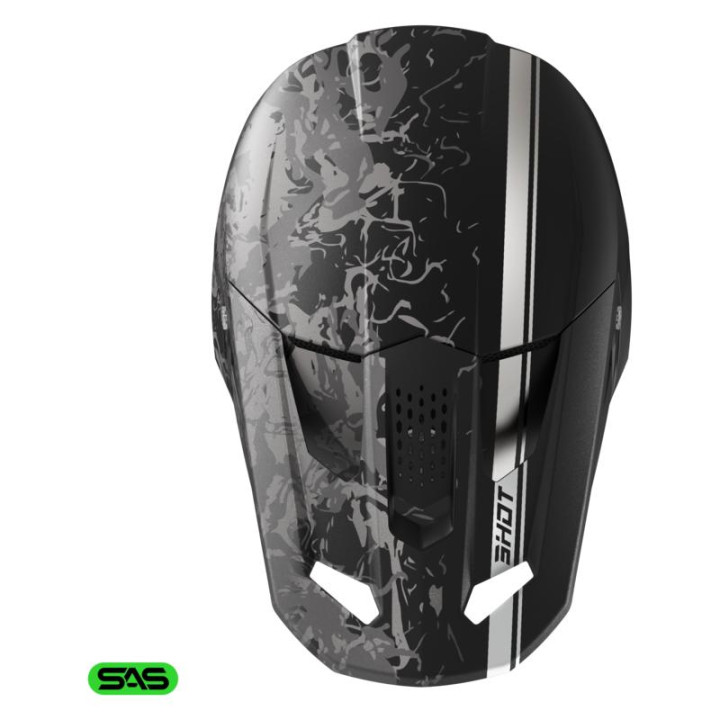 Casque SHOT speed battle noir mat 2026 | Oxmoto