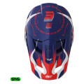 Casque SHOT speed beast bleu/rouge 2026 | Oxmoto