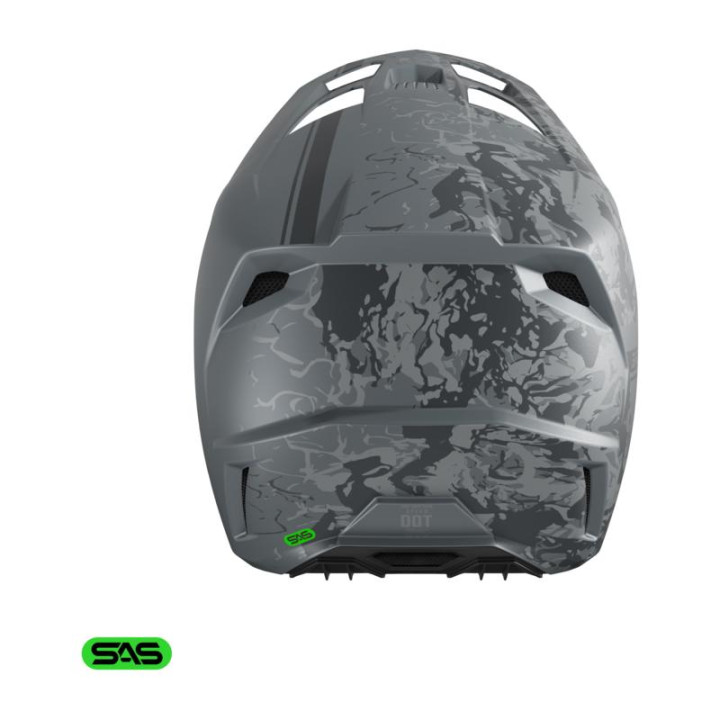 Casque SHOT speed battle gris mat 2026 | Oxmoto