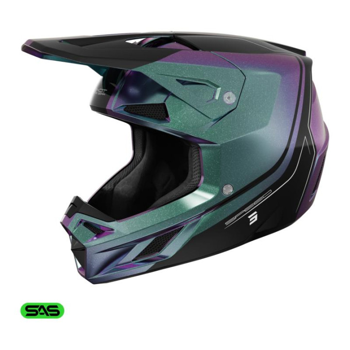 Casque SHOT speed fury cameleon 2026 | Oxmoto