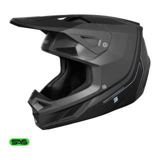 Casque SHOT speed fury gris mat 2026 | Oxmoto