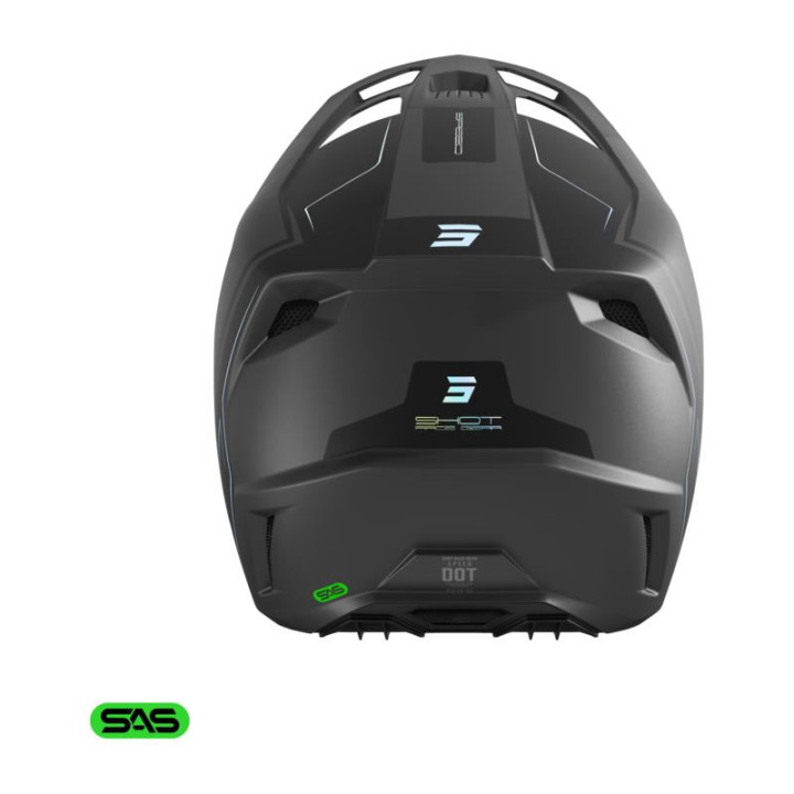 Casque SHOT speed fury gris mat 2026 | Oxmoto