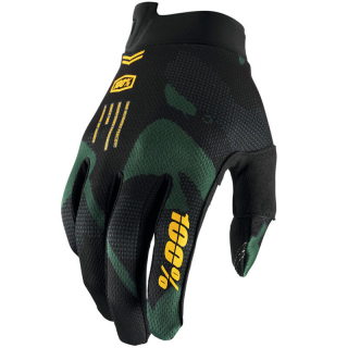 Gants 100% itrack sentinel noir | Oxmoto