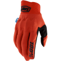 Gants 100% cognito smart shock rouge | Oxmoto