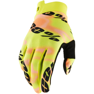 Gants 100% itrack kaledo jaune | Oxmoto