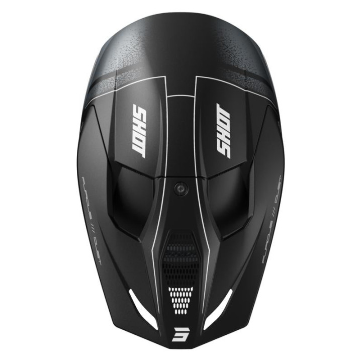 Casque SHOT furious dust noir mat 2026 | Oxmoto