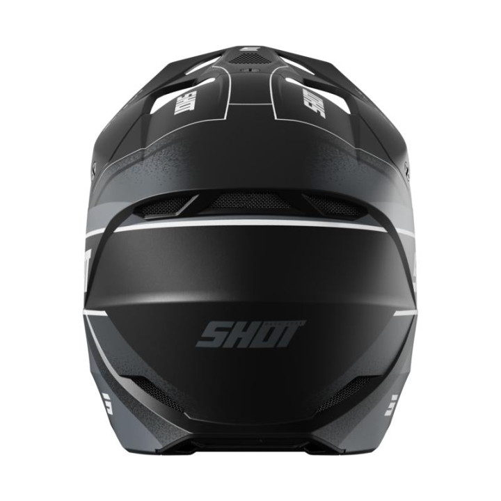 Casque SHOT furious dust noir mat 2026 | Oxmoto