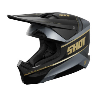 Casque SHOT furious dust or 2026 | Oxmoto