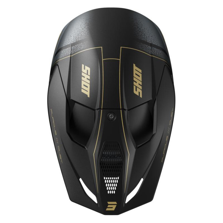 Casque SHOT furious dust or 2026 | Oxmoto
