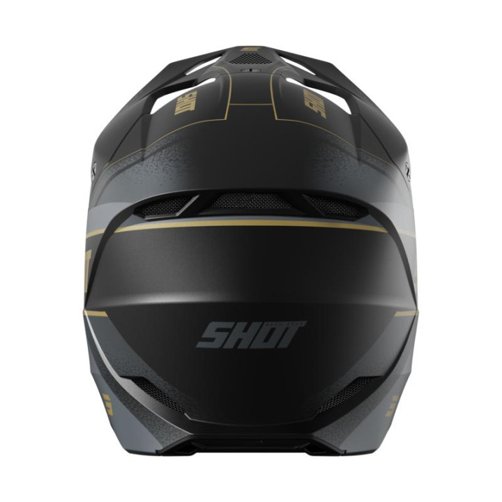 Casque SHOT furious dust or 2026 | Oxmoto