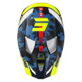 Casque SHOT furious flash bleu/jaune 2026 | Oxmoto