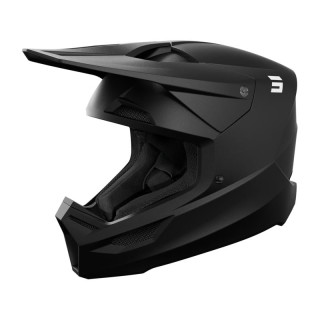 Casque SHOT furious solid noir mat 2026 | Oxmoto