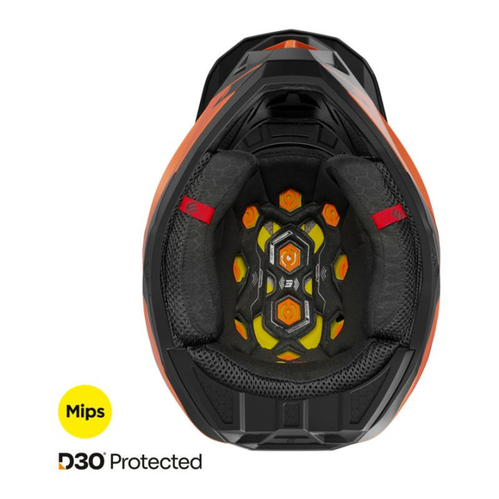 Casque SHOT lite s10 orange mat 2026 | Oxmoto