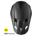 Casque SHOT lite solid noir mat 2026 | Oxmoto