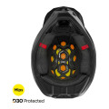 Casque SHOT lite solid noir mat 2026 | Oxmoto