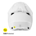 Casque SHOT lite solid blanc 2026 | Oxmoto