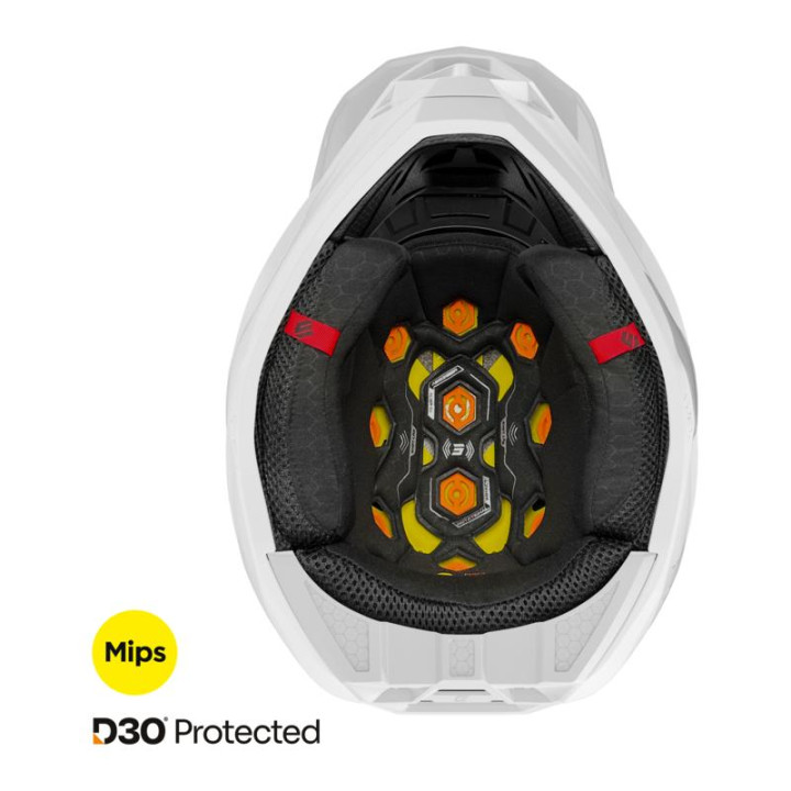Casque SHOT lite solid blanc 2026 | Oxmoto
