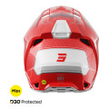 Casque SHOT lite challenger rouge 2026 | Oxmoto