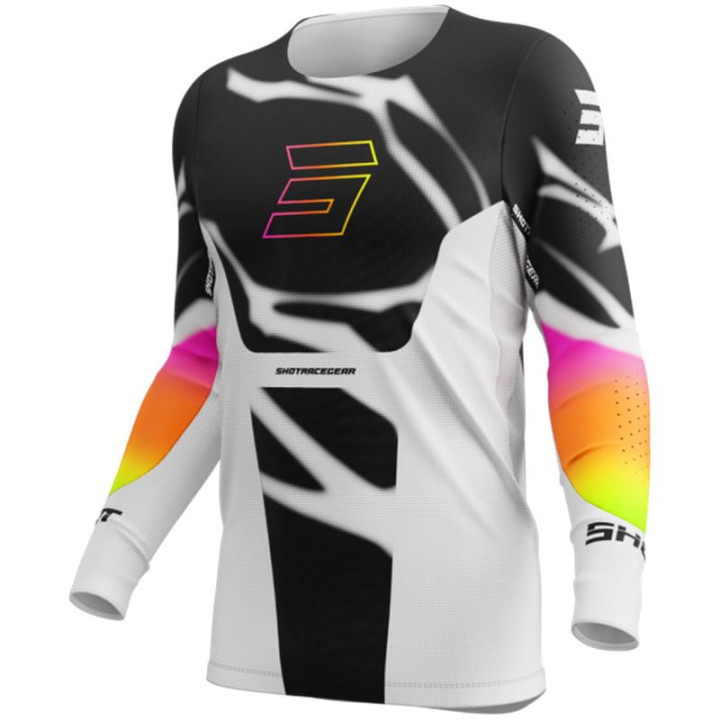 Maillot SHOT aerolite devil noir 2026 | Oxmoto