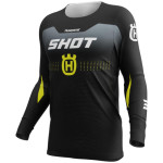 maillot shot aerolite husqvarna noir 2026