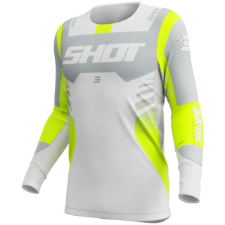 Maillot SHOT aerolite sprint gris 2026 | Oxmoto