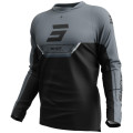 Maillot SHOT devo daytona noir 2026 | Oxmoto