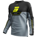 Maillot SHOT devo daytona jaune fluo 2026 | Oxmoto