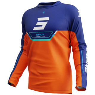 Maillot SHOT devo daytona orange 2026 | Oxmoto