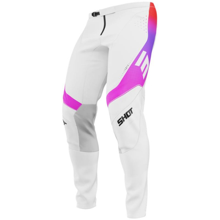 Pantalon SHOT contact ionyx blanc 2026 | Oxmoto