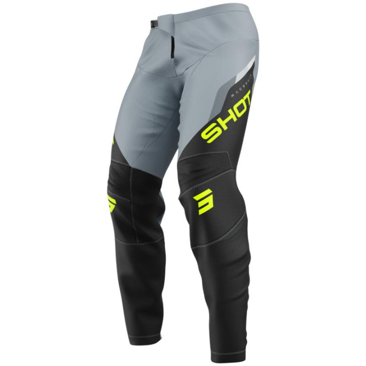 Pantalon SHOT devo daytona jaune fluo 2026 | Oxmoto