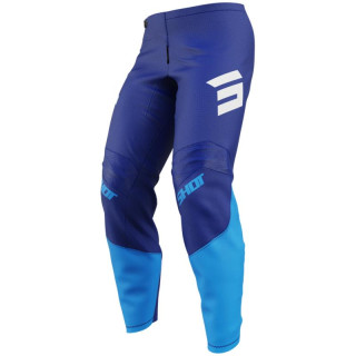 Pantalon SHOT draw private bleu 2026 | Oxmoto
