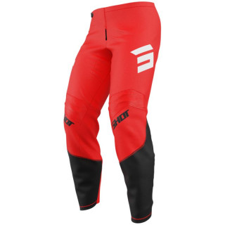 Pantalon SHOT draw private rouge 2026 | Oxmoto