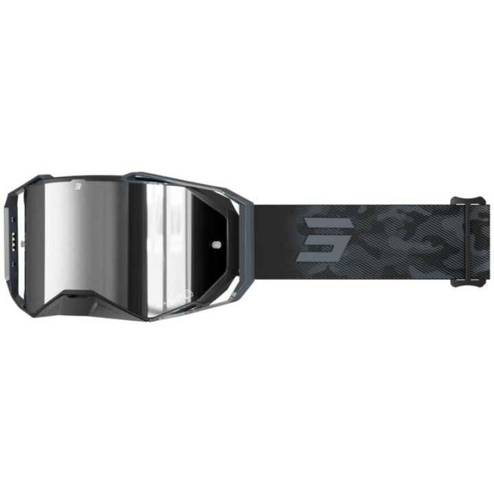 Lunettes SHOT lite patrol gris mat 2026 | Oxmoto