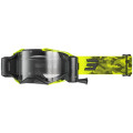 Lunettes SHOT lite roll-off patrol jaune fluo 2026 | Oxmoto
