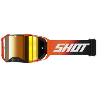 Lunettes SHOT lite solid orange 2026 | Oxmoto