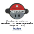 Bouchon de radiateur Tecnium 1,1 Bars moto japonaises
