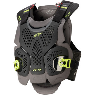 Pare-pierres Alpinestars a-4 max chest noir | Oxmoto