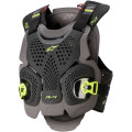 Pare-pierres Alpinestars a-4 max chest noir | Oxmoto
