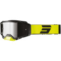 Lunettes SHOT core solid jaune fluo 2026 | Oxmoto