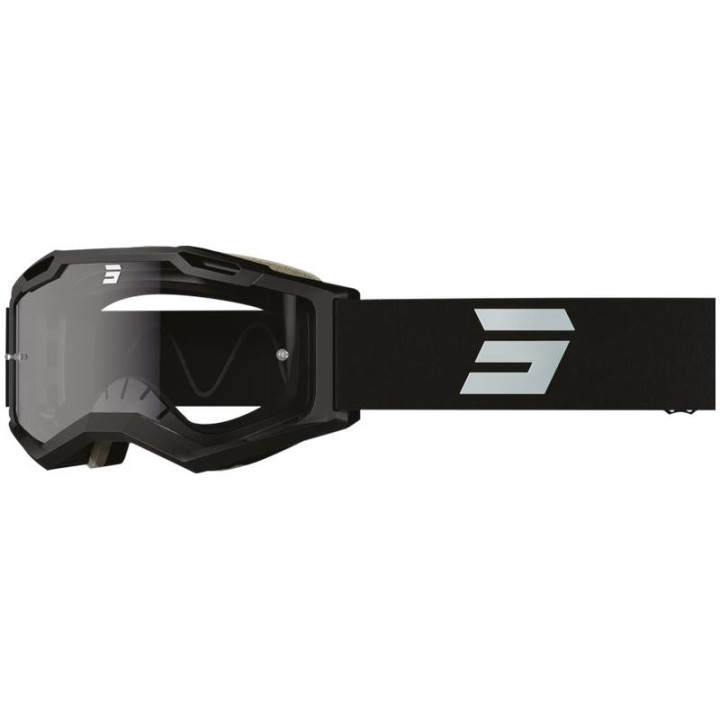 Lunettes SHOT iris 2.0 enduro tech noir mat 2026 | Oxmoto