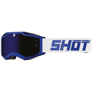 Lunettes SHOT iris 2.0 solid bleu 2026 | Oxmoto