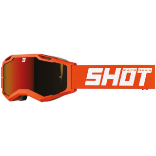 Lunettes SHOT iris 2.0 solid orange 2026 | Oxmoto