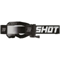 Lunettes SHOT assault 2.0 roll-off solid noir 2026 | Oxmoto