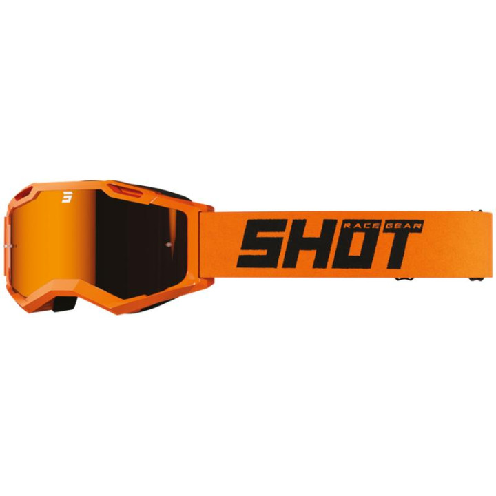 Lunettes SHOT assault 2.0 solid iridium orange fluo 2026