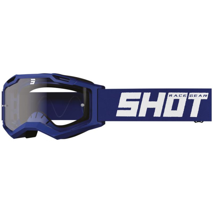Lunettes SHOT assault 2.0 solid navy 2026 | Oxmoto